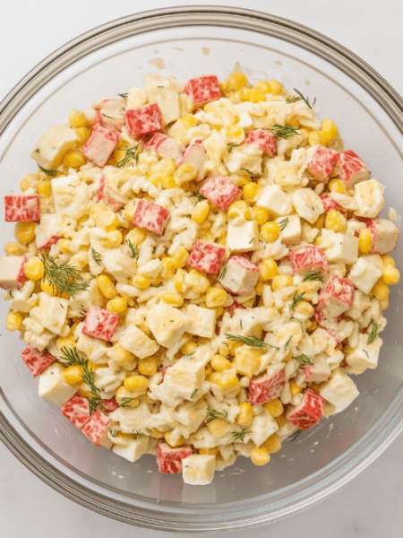 Салат з крабових паличок